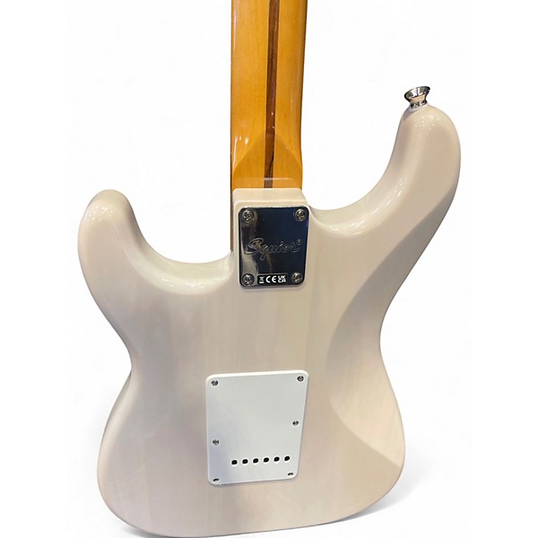 Used Squier FSR Classic Vibe 50s Stratocaster White Blonde Solid Body Electric Guitar