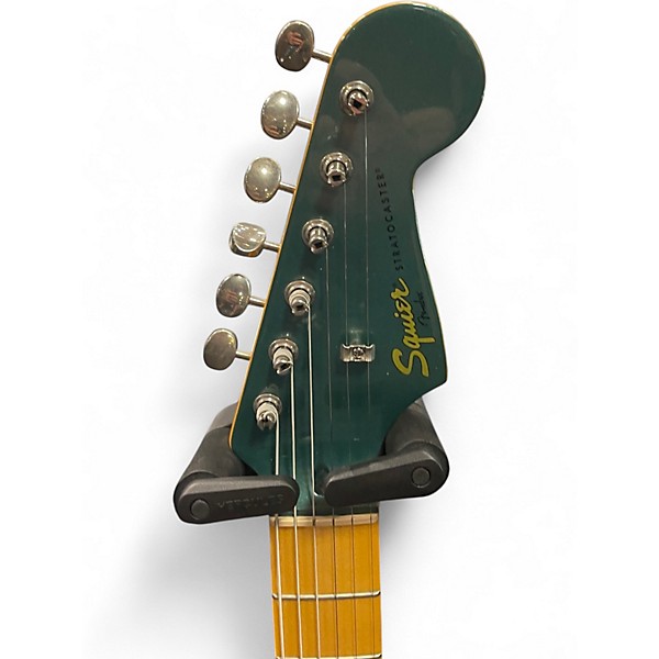 Used Squier Classic Vibe 1950S Stratocaster Sherwood Green Metallic Solid Body Electric Guitar