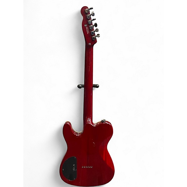 Used Fender Special Edition Custom Telecaster FMT HH Trans Red Solid Body Electric Guitar