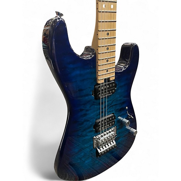 Used Charvel San Dimas Style 1 HH Chlorine burst Solid Body Electric Guitar