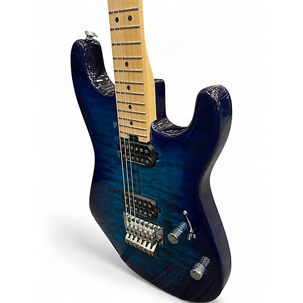 Used Charvel San Dimas Style 1 HH Chlorine burst Solid Body Electric Guitar