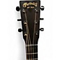 Used Martin X Series Custom Black Acoustic Electric Guitar