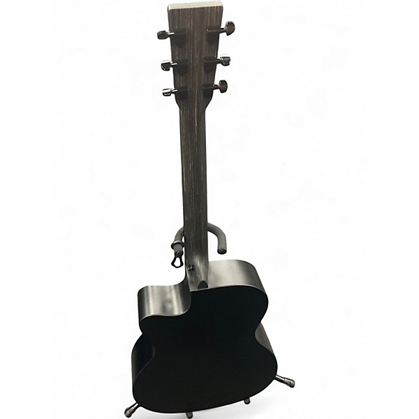 Used Martin X Series Custom Black Acoustic Electric Guitar