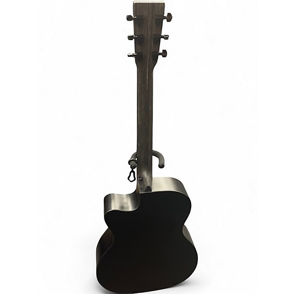 Used Martin X Series Custom Black Acoustic Electric Guitar