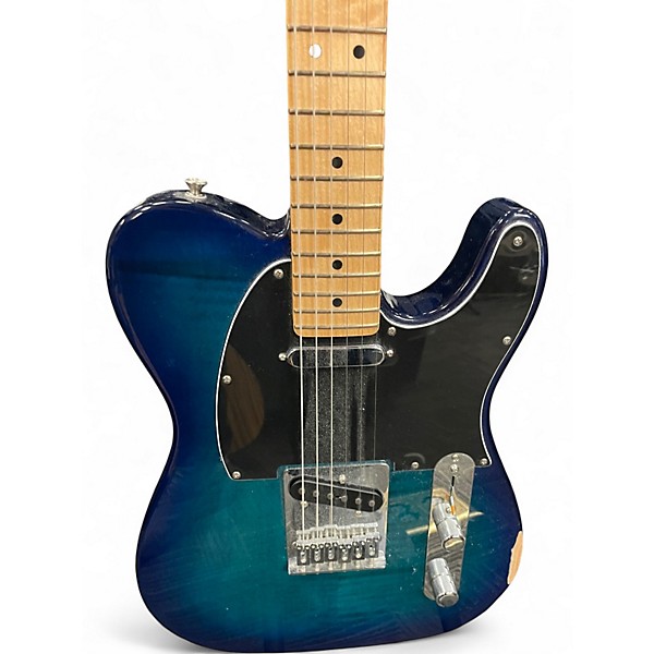 Used Fender Player Telecaster Blue Burst Solid Body Electric Guitar