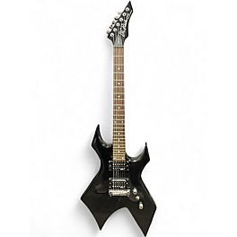 Used B.C. Rich Bronze Series Warlock BLACK Solid Body Electric Guitar