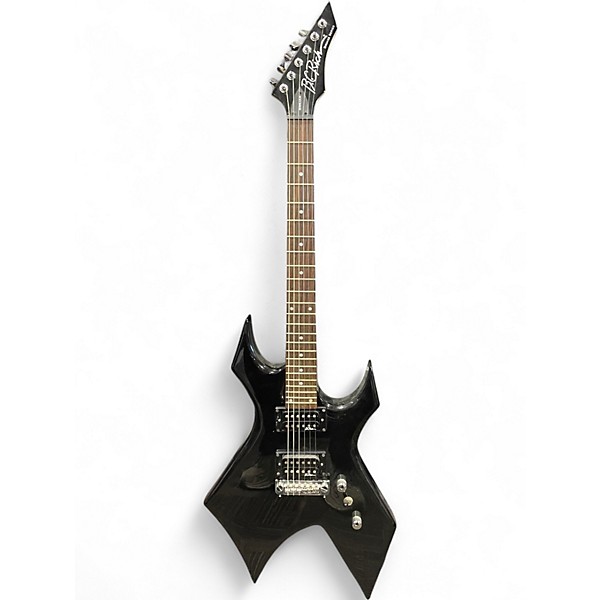 Used B.C. Rich Bronze Series Warlock BLACK Solid Body Electric Guitar