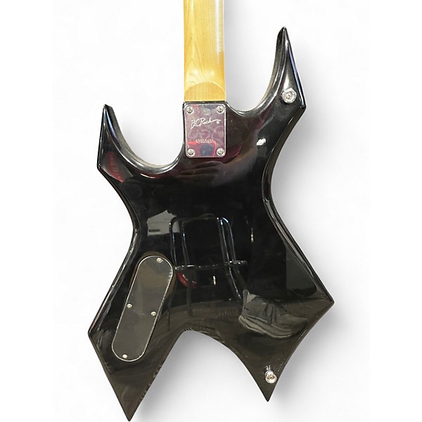 Used B.C. Rich Bronze Series Warlock BLACK Solid Body Electric Guitar