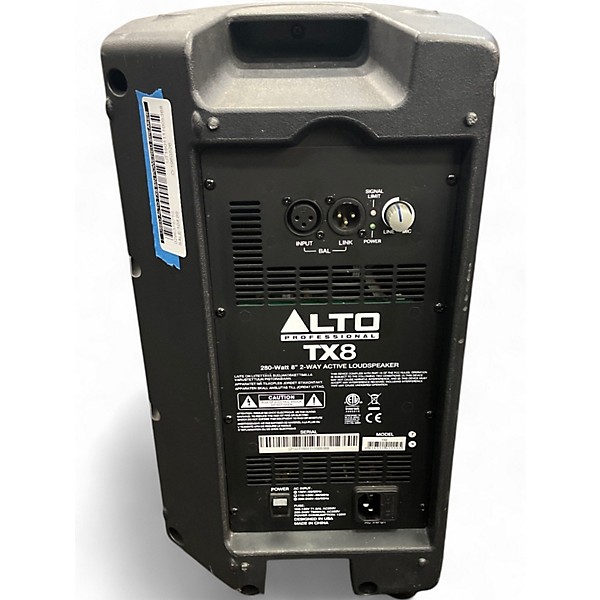 Used Alto TX8 8in Powered Speaker