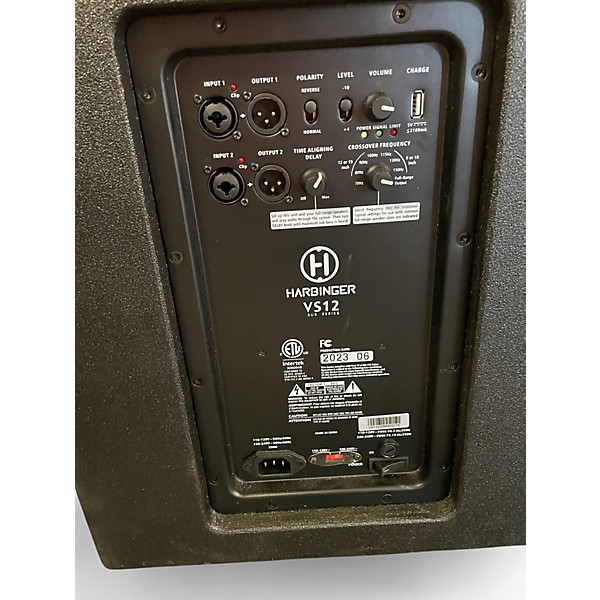 Used Harbinger VS12 Powered Subwoofer