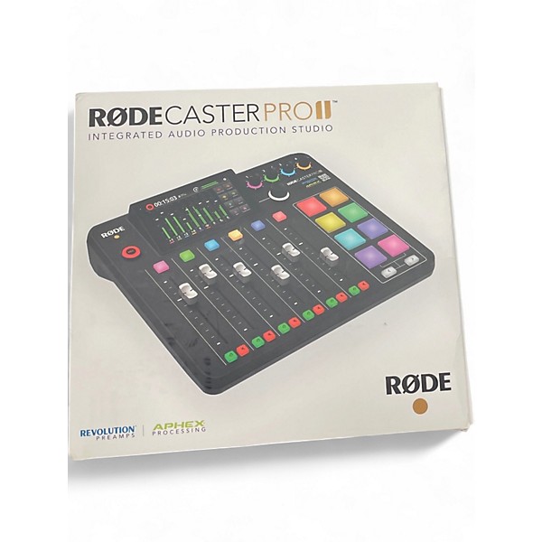 Used RODE RODECaster Pro II MultiTrack Recorder