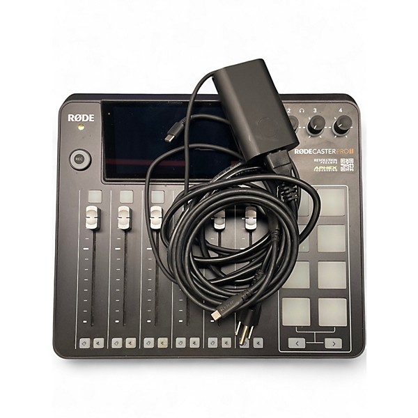 Used RODE RODECaster Pro II MultiTrack Recorder