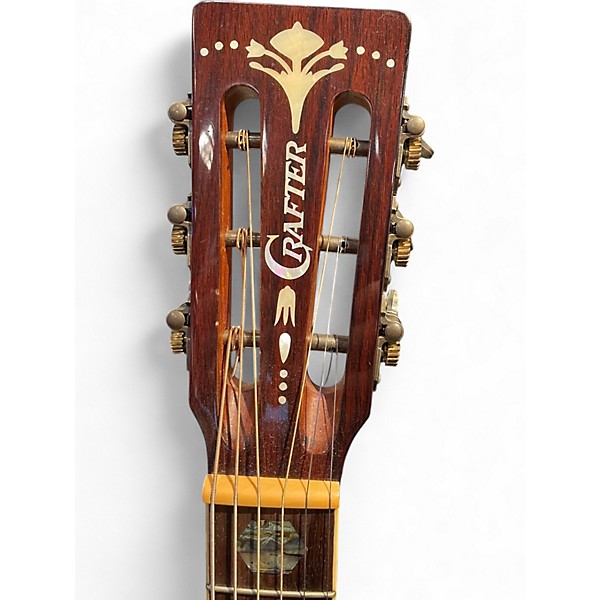 Used Crafter Guitars TMC 045 Natural Acoustic Electric Guitar