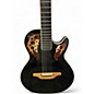 Used Ovation VIPER 12 STRING Black 12 String Acoustic Electric Guitar