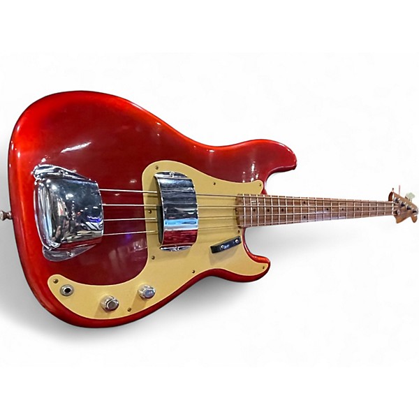 Used 2025 Fender EMPIRE 58 P BASS  CHRIMSON BURST Electric Bass Guitar