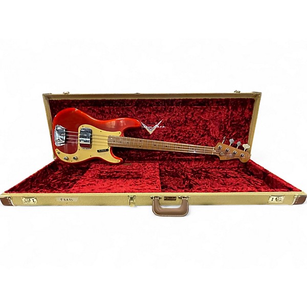 Used 2025 Fender EMPIRE 58 P BASS  CHRIMSON BURST Electric Bass Guitar