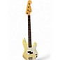 Vintage 1987 Squier Precision Bass Olympic White Electric Bass Guitar thumbnail