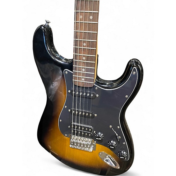 Used Squier Affinity Stratocaster 2 Color Sunburst Solid Body Electric Guitar