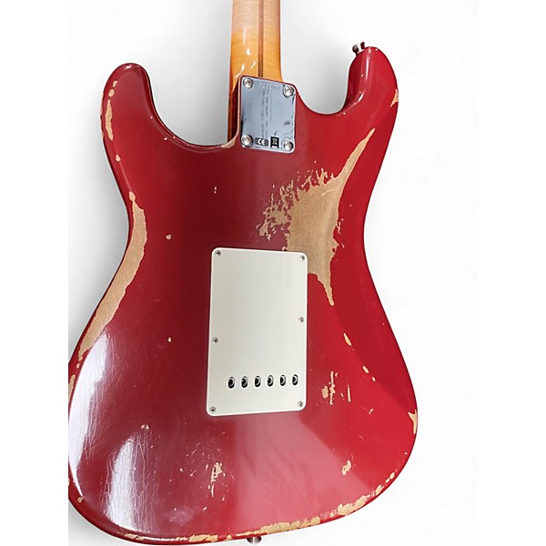 Used Fender 56 CUSTOM SHOP STRAT Crimson Red Burst Solid Body Electric Guitar