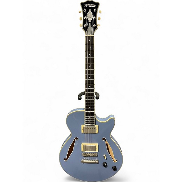 Used D'Angelico excel ss tour Blue Hollow Body Electric Guitar