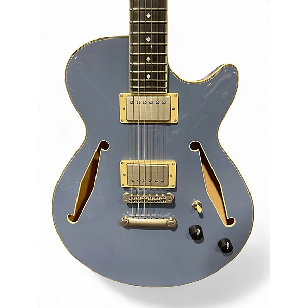 Used D'Angelico excel ss tour Blue Hollow Body Electric Guitar