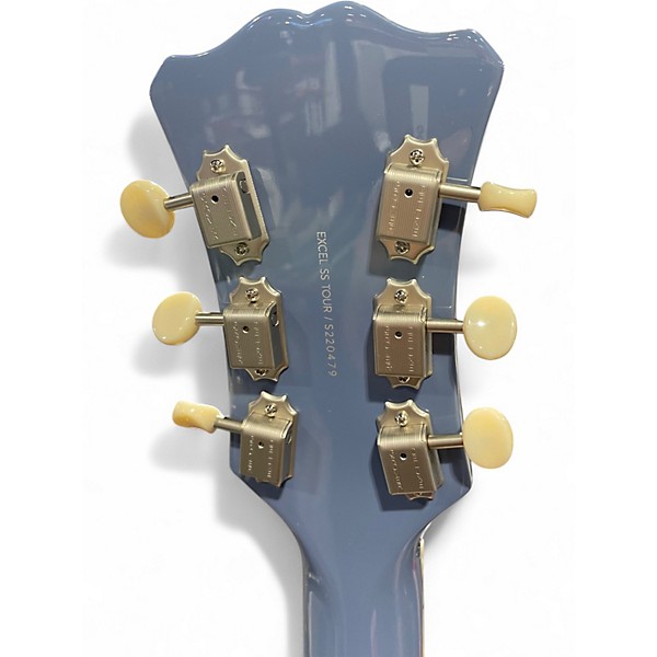 Used D'Angelico excel ss tour Blue Hollow Body Electric Guitar