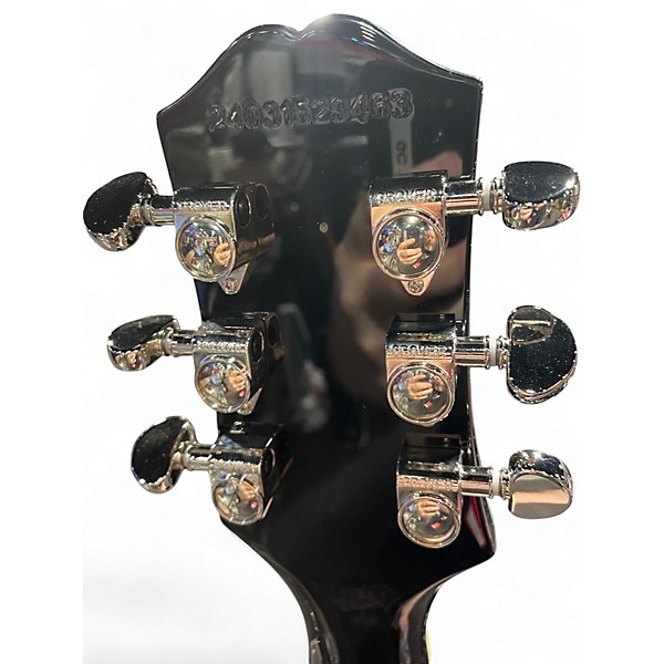 Used Epiphone Les Paul Custom Silverburst Solid Body Electric Guitar