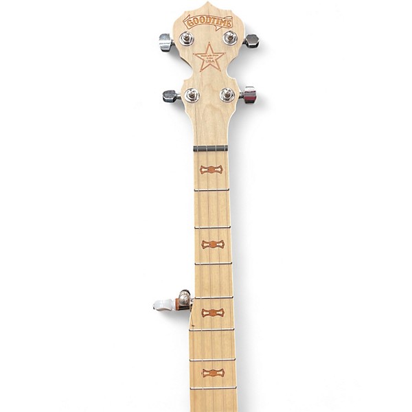 Used Deering Classic Goodtime Two 5-String Resonator Natural Banjo