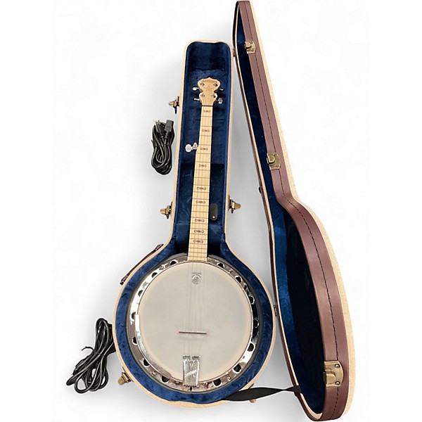 Used Deering Classic Goodtime Two 5-String Resonator Natural Banjo