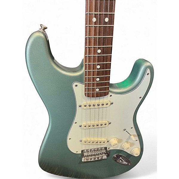 Used Fender Standard Stratocaster SURF PEARL Solid Body Electric Guitar