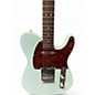 Used Squier SONIC TELECASTER GREEN Solid Body Electric Guitar