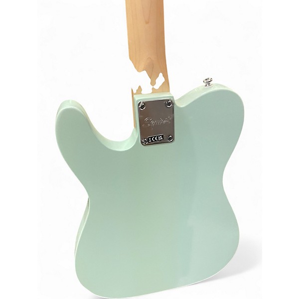 Used Squier SONIC TELECASTER GREEN Solid Body Electric Guitar