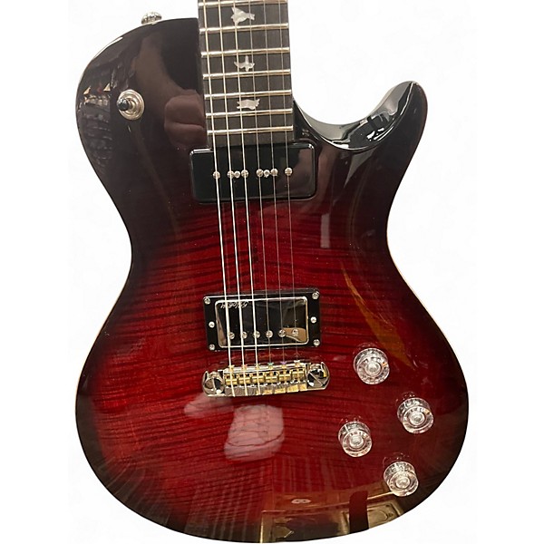 Used PRS CHRIS ROBERTSON SIGNATURE SE Trans Red Solid Body Electric Guitar