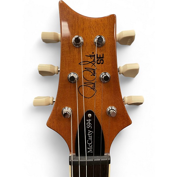 Used PRS SE Singlecut McCarty 594 Trans Blue Solid Body Electric Guitar