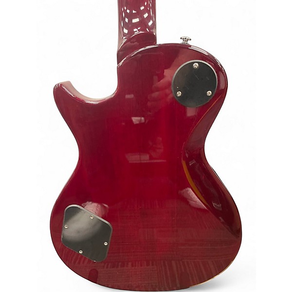 Used PRS SE Singlecut McCarty 594 Trans Red Solid Body Electric Guitar