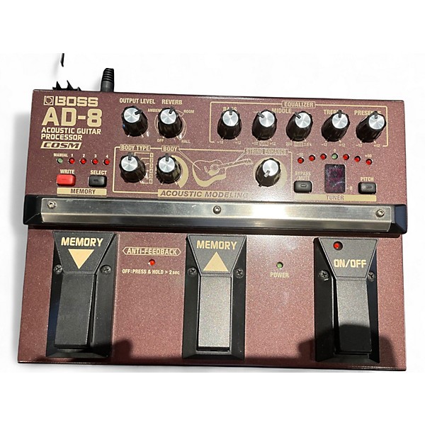 Used BOSS AD8 Acoustic Guitar Processor Effect Processor