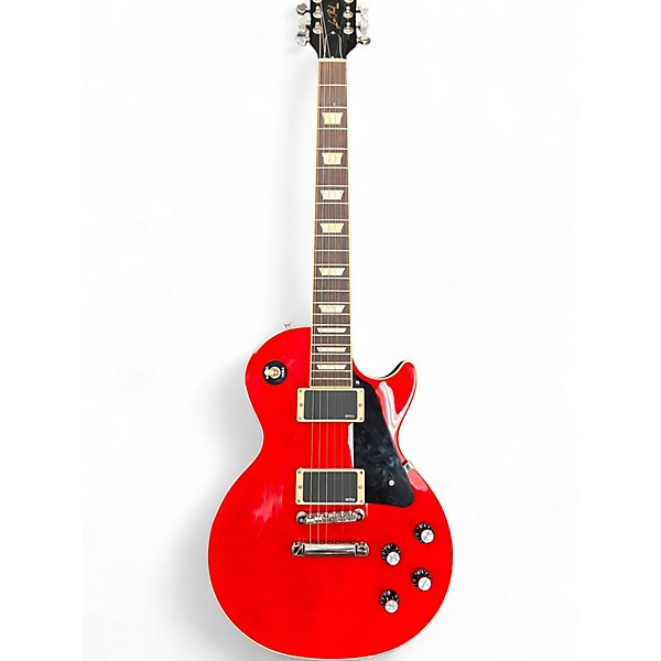 Used Gibson Les Paul Classic Red Solid Body Electric Guitar