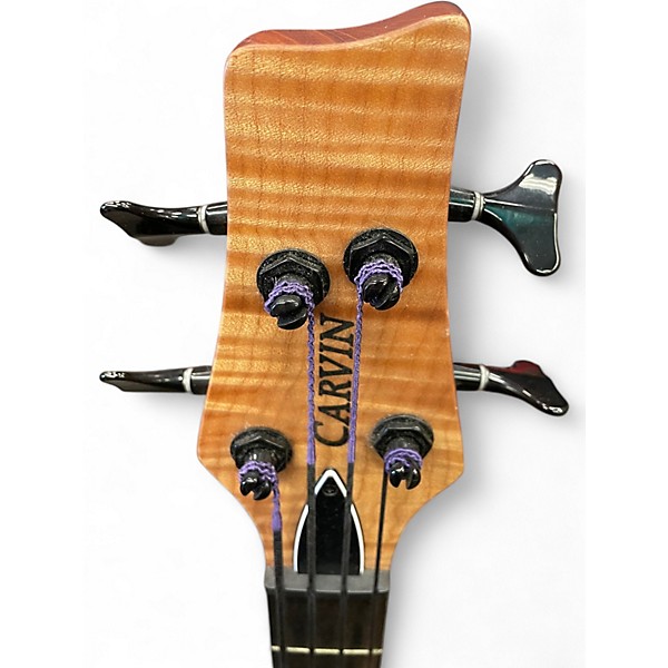 Used Carvin AC40 Natural Electric Bass Guitar