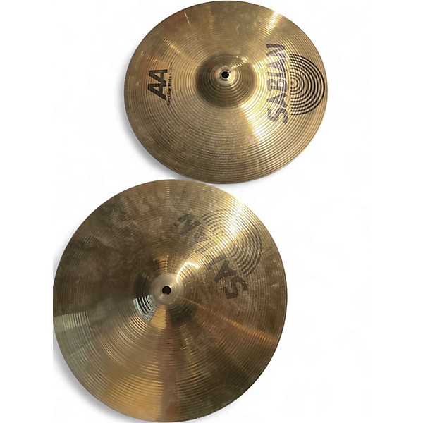 Used SABIAN 14in AA Regular High Hat Pair Cymbal