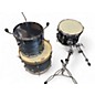 Used Pearl 3 Piece Made In Japan Blue Strata Drum Kit thumbnail