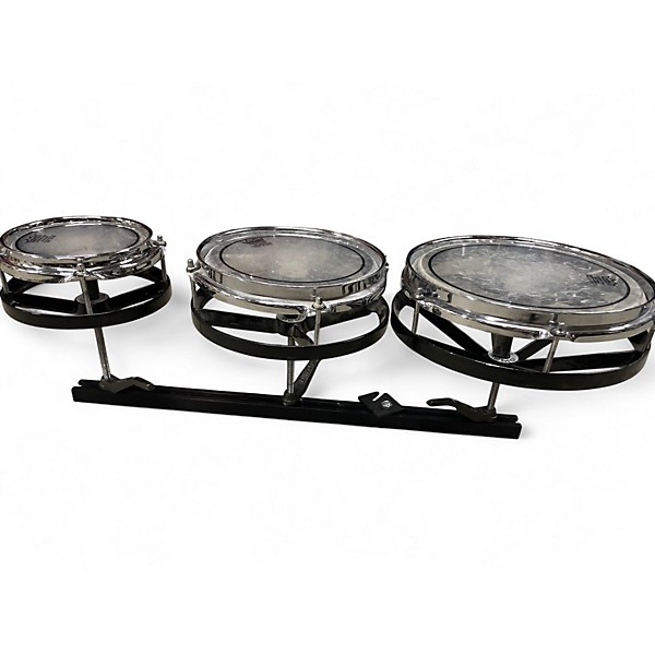 Used Remo Multiple Rototom Black Roto Toms