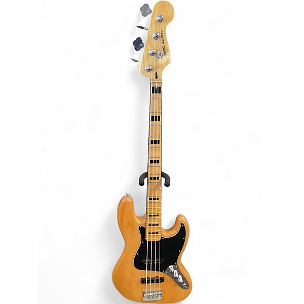 Used Squier Classic Vibe 70s Jazz Bass Natural Electric Bass Guitar