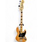 Used Squier Classic Vibe 70s Jazz Bass Natural Electric Bass Guitar thumbnail
