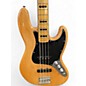 Used Squier Classic Vibe 70s Jazz Bass Natural Electric Bass Guitar