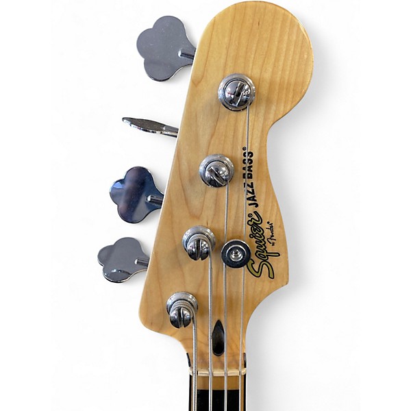 Used Squier Classic Vibe 70s Jazz Bass Natural Electric Bass Guitar