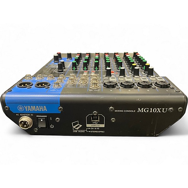 Used Yamaha MG10XU 10 Channel Mixer with Effects Unpowered Mixer