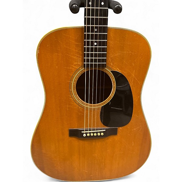 Vintage 1970 Martin D28 Natural Acoustic Guitar