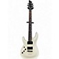 Used Schecter Guitar Research C1 Classic White Solid Body Electric Guitar thumbnail