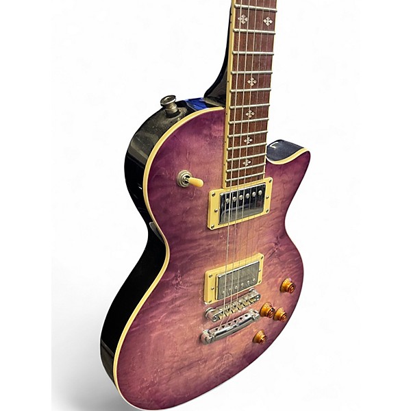 Used Xaviere XV500 Purple burst Solid Body Electric Guitar