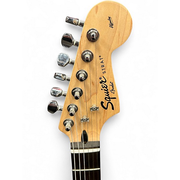 Used Squier Affinity Stratocaster Black Solid Body Electric Guitar